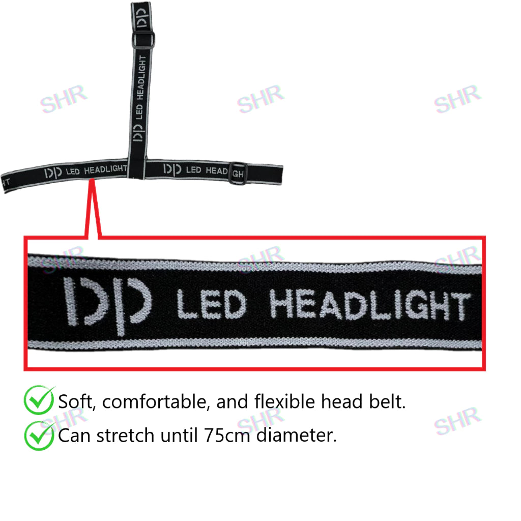 LED RECHARGEABLE HEAD LIGHT