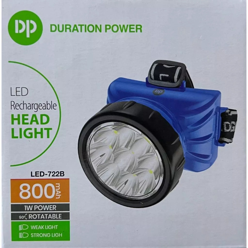 LED RECHARGEABLE HEAD LIGHT