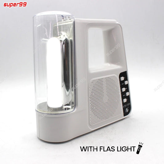 Speaker with LED Flash light Portable Bluetooth Speaker