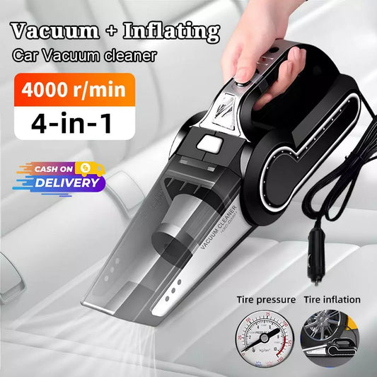 120W Car Vacuum Cleaner 4 In 1