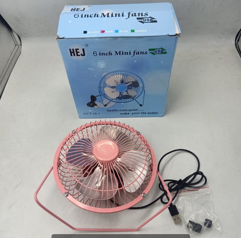 Mini 6inch USB small Fan metal body