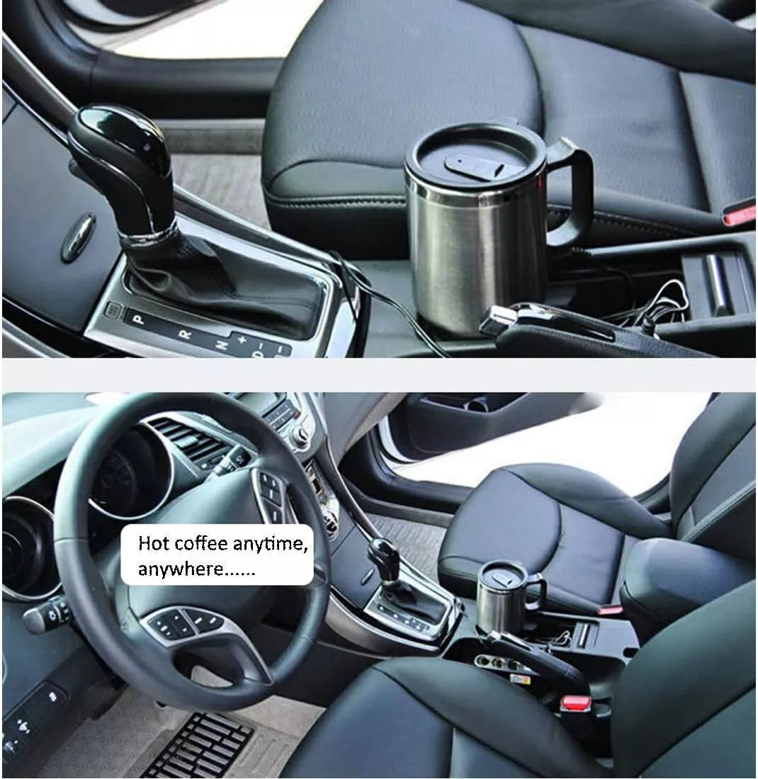 Electric Car Cup Travel Heating Mug