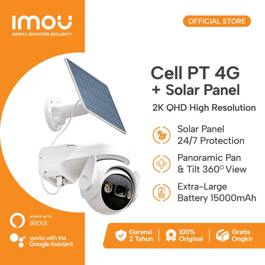 IMOU Cell PT- 3MP with Solar Panel WIFI 5